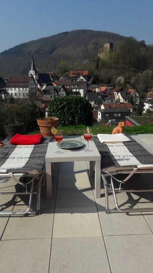 Ferienwohnung Casa Rossa Neckarsteinach Extérieur photo